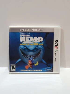 Finding Nemo: Escape to the Big Blue -SE (Nintendo 3DS, 2012)Complete, tested. - Image 1 of 4