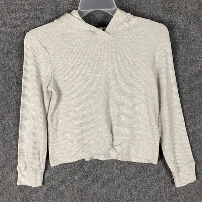 Sudadera con capucha Old Navy para niñas XL 14-16 recortada nueva con etiquetas mezcla de algodón Foto 1 de 4