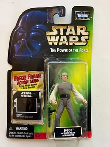 Star Wars Power of the Force LOBOT Action Figure w/Freeze Frame Slide - Picture 1 of 2