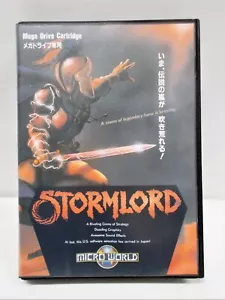 SEGA Mega-Drive Genesis -- STORMLORD -- New!! Japan. Platform Game. 11598 - Picture 1 of 8