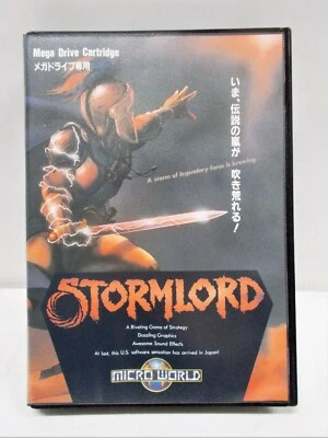 SEGA Mega-Drive Genesis -- STORMLORD -- New!! Japan. Platform Game. 11598 - Image 1 of 4