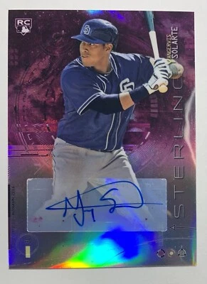 2014 Bowman Sterling Yangervis Solarte Auto /99 # BSRA-YS  - Image 1 of 2