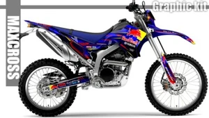 YAMAHA WR250R WR250X ALL YEARS MAXCROSS GRAPHICS KIT DECALS STICKERS FULL NHRR4 - Picture 1 of 7