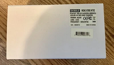 Câmera Box WELDEX WDAC-5700C CCTV, Analógica, Alta Resolução, AC24V 60Hz, Branca - Imagem 1 de 4