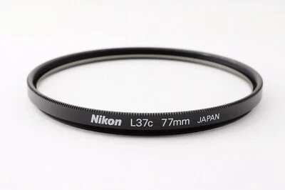 Near MINT Nikon L37c 77mm UV P-Filter Protective Camera Lens Filter Japan - Image 1 of 4