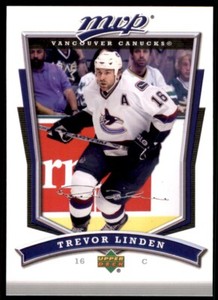 2007-08 Upper Deck MVP Trevor Linden #72