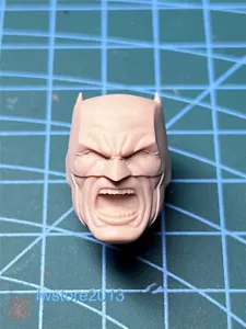 1:18 Roaring Man Bruce Wayne Head Sculpt For 3.75" Male ActionFigure Body - Picture 1 of 6