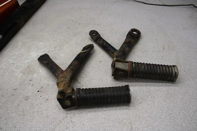 Honda CL175 1968 reposapiés trasero juego de peldaños par ko Sloper CL160 B7-8580.IA Foto 1 de 4