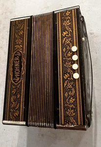 Hohner Vienna Button Diatonic Squeeze Box. (manufactured In 1976) - Picture 1 of 8