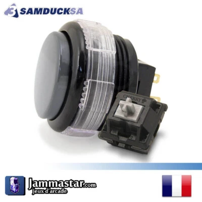 Crown / Samducksa SDB-202 Cherry - Arcade Push button - Gris Gray