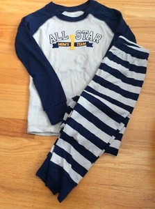NWT Gymboree Boys “ All Star Mom’s #1 Team”Pjs Pajamas Gymmies 2 PCs Size 5 6 10 - Picture 1 of 2