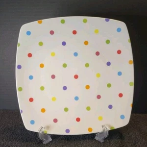 Sugarland Square Dinner Plate By Style Happy - Picture 1 of 9