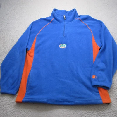 Chaqueta De Colección Florida Gators Starter Para Hombres XL Azul Cremallera Polar Fútbol NCAA Foto 1 de 4