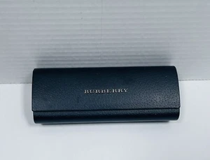 BURBERRY Logo EYEWEAR HARD SHELL CASE-Black-Flip Top - Picture 1 of 2