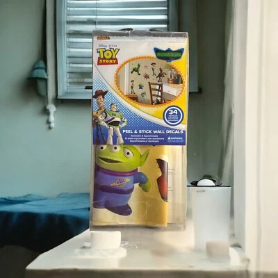 Disney Pixar Toy Story 34 Peel & Stick Glow In The Dark- Wall Decals- Buzz Woody - Image 1 of 4