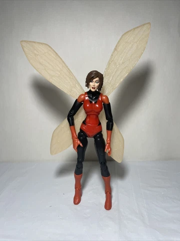 WASP 6" Figure Marvel Legends MODOK BAF Series Red Variant w/Stand Cover