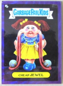 Cheap Jewel 2023 Chrome Garbage Pail Kids Purple Wave Refractor #226b /250 - Picture 1 of 3