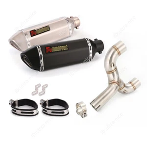 Under Seat Exhaust Tips for Benelli 600 TNT Slip On 51mm Rear Muffler Motorcycle - Picture 1 of 12