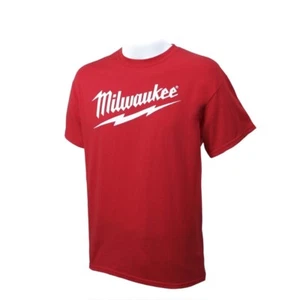 T-Shirt Milwaukee Logo - kurzärmeliges Gildan Unisex - NEU - Bild 1 von 3