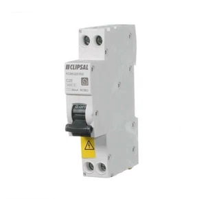 Clipsal 25 Amp RESI MAX MCB/RCD RCBO C Curve 1 Pole 4.5kA 30mA RCBE225/30S - Picture 1 of 4