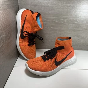Größe 11,5 US Herren - Nike LunarEpic Flyknit Orange - 818676-808 EUC SELTEN RARITÄT - Bild 1 von 12