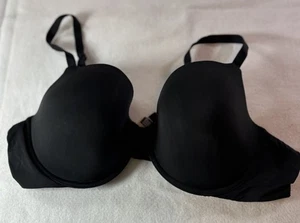 Victoria’s Secret Uplift Semi Demi Bra Black Size 40C - Picture 1 of 11