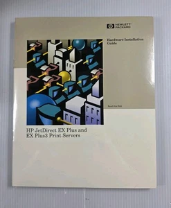 NEW Hewlett Packard HP JetDirect Ex Plus Print Servers Book - Photo 1/3