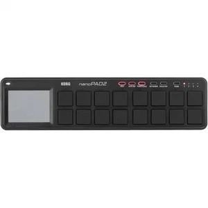 KORG NANO PAD 2 black Drum Controller Midi NEU für DJ PC Mac ITALIENISCHE GARANTIE - Bild 1 von 2