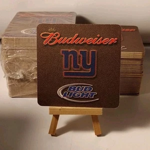 New York Giants Coasters ~ Budweiser/ Budlight 2004 Season Lot Of 85 - Picture 1 of 2