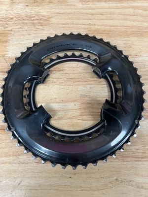Shimano Dura Ace R9100 Chainrings 52-36 used - Image 1 of 2