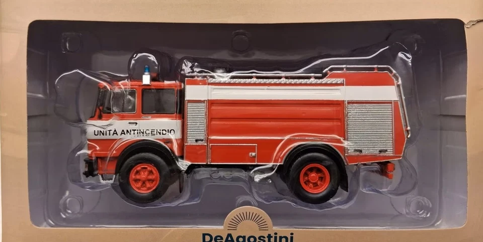 CAMION D'EPOCA DE AGOSTINI OM 160 VIGILI DEL FUOCO 1/43 - Immagine 1 di 1