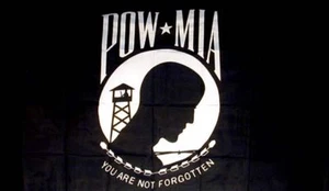 NEW POW MIA FLAG military item war banners novelty flags 3X5 powmia sign decor - Picture 1 of 1