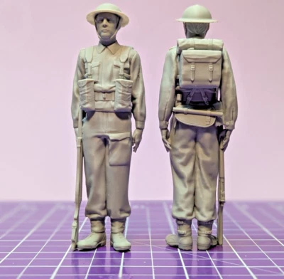 ATTENTION! Britischer Soldat Scale 1/16 WW2 - Bild 1 von 4