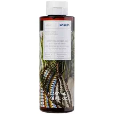 Gel de ducha renovador de cedro Korres Forest con extracto de salvia 8,45 fl oz 250 ml Foto 1 de 3