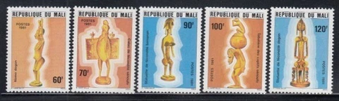 MALI Fertility Statues MNH set Cover