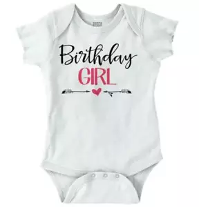 Babys Babies First 1st Birthday Gift Ideas Baby Girls Infant Romper Newborn - Picture 1 of 2