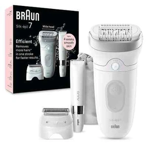 Braun Silk-épil Series 7 Epilator, Woman's Electric Razor Shaver Kit - Picture 1 of 6