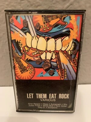 Let Them Eat Rock - Various Artists 1986 Ariola Int. Grim Reaper Judas Priest - Image 1 of 3
