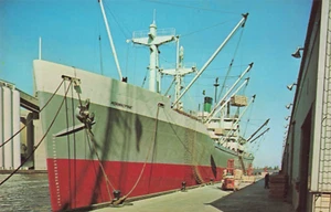 Duluth MN, Arthur M Clure Port Terminal, barco de carga, puerto postal vintage - Imagen 1 de 2