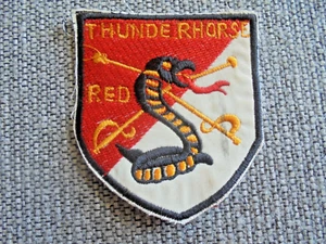 Vintage US Army 11th Air Cavalry Helicopter Attack Thunderhorse Vietnam Patch - Picture 1 of 2