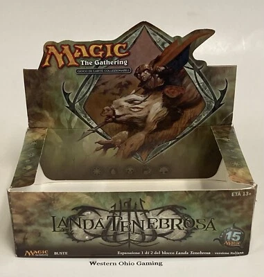 Magic the Gathering EMPTY ITALIAN Shadowmoor Booster Box READ USED MTG TCG CCG - Image 1 of 4