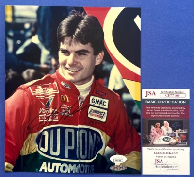 Jeff Gordon Signed 8x10 Photo Nascar Legend JSA CE77169 - Image 1 of 3