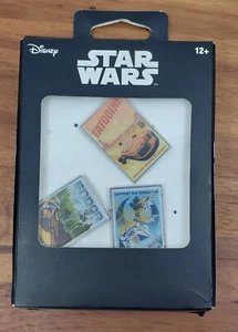 Raro Star Wars Pin Set Arte Propaganda Endor Hoth Tatooine Trilogía Original - Imagen 1 de 6
