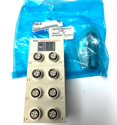 NEW! SMC EX240-IE1 Serial Interface Input Unit - 8 Inputs - Image 1 of 4