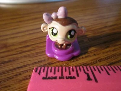 Littlest Pet Shop LPS Mall Madness Juego Repuesto Teeniest Monkey Mover Foto 1 de 3