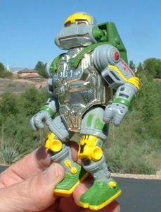 SCHÖNER TMNT Ninja Turtles 1989 METALHEAD Figur Rucksack Zubehör - Bild 1 von 4
