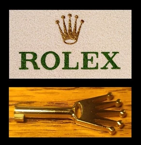 ROLEX KEY BLUE CROWN WATCH JEWELRY PRESIDENT BOX PEARLMASTER - Picture 1 of 2