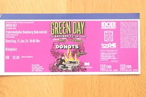 3 Green Day Tickets für Trabrennbahn Hamburg am 11.6.24, Preis gilt für 1 Ticket - Bild 1 von 3