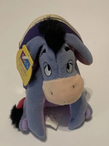 Libro de tablero Pooh Friendly Tales y peluche Eeyore 1997 vintage nuevo con etiquetas - Imagen 1 de 4