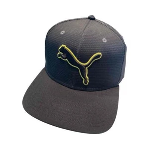 *NEW* YOUTH PUMA GO TIME CAP / GOLF HAT ADJUSTABLE PUMA BLACK #053193 - Picture 1 of 2